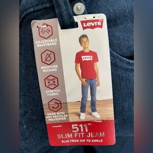 Levi's Red and Blue Kids' Jeans